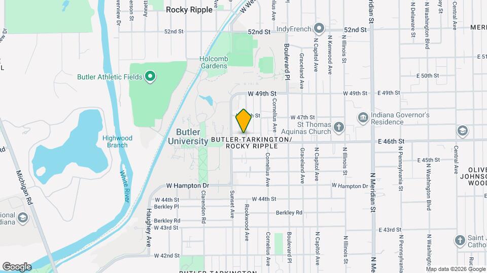 4610 Rookwood Ave Mapa y Detalles de la Ubicación
