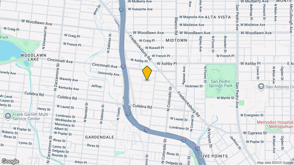 123 Yale Ave Map and Location Details