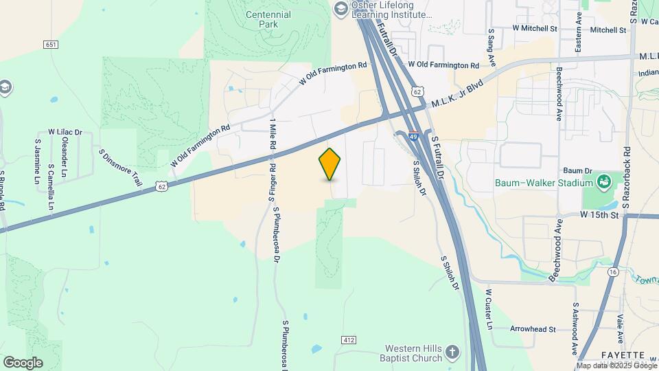 1393 Farmers Rd Map and Location Details