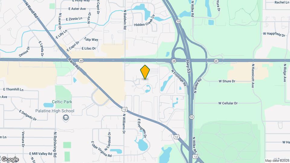 1205 Wyndham Ct Map and Location Details