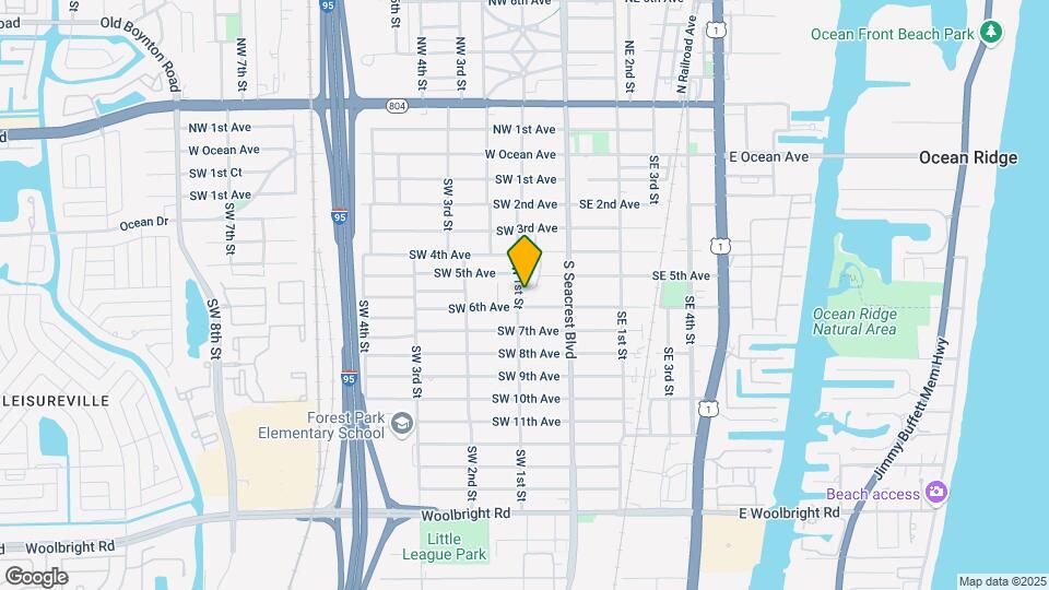 622 SW 1st St Mapa y Detalles de la Ubicación