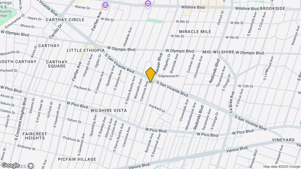 1185 Hauser Blvd Map and Location Details