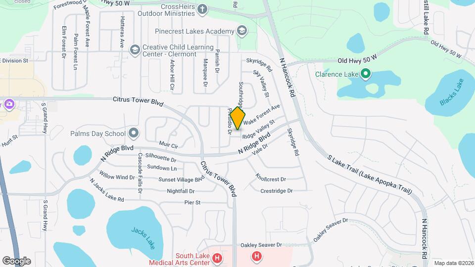 582 Southridge Rd Mapa y Detalles de la Ubicación
