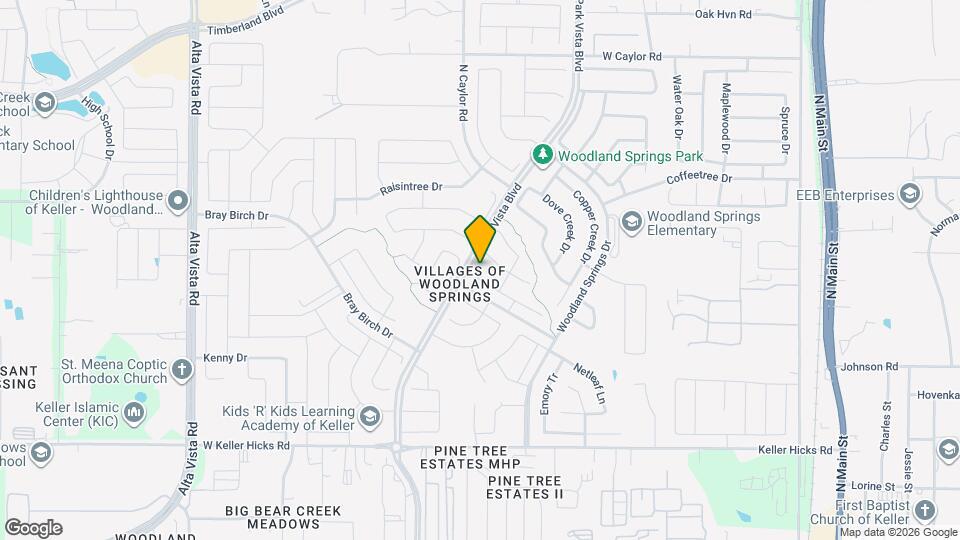 5205 Rush Creek Ct Map and Location Details