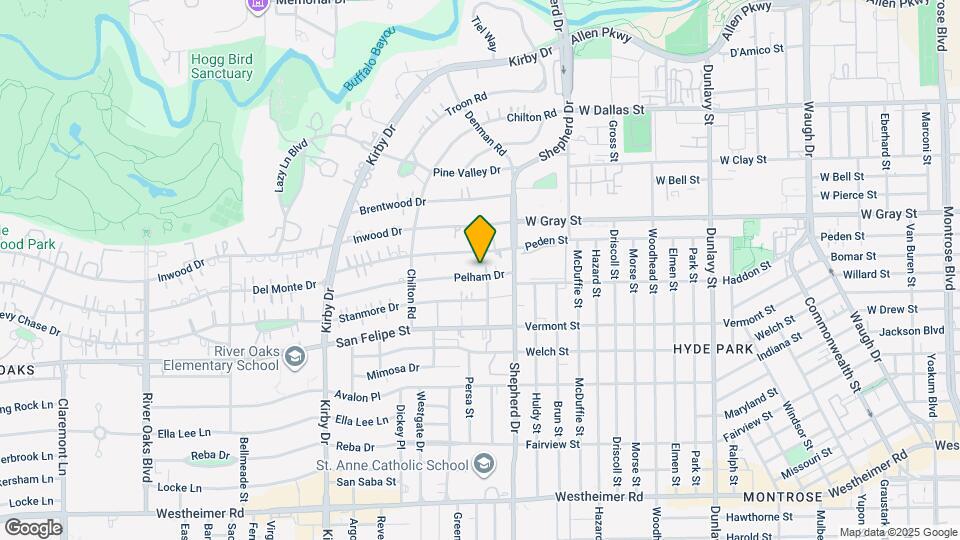 2136 Pelham Dr Map and Location Details