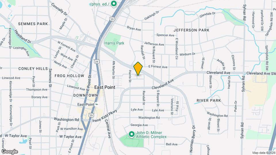 1393 Carnegie Ave Map and Location Details