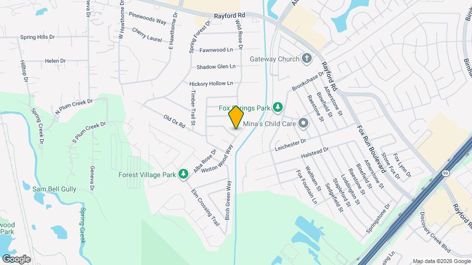 2419 Stiller Ridge Way Map and Location Details