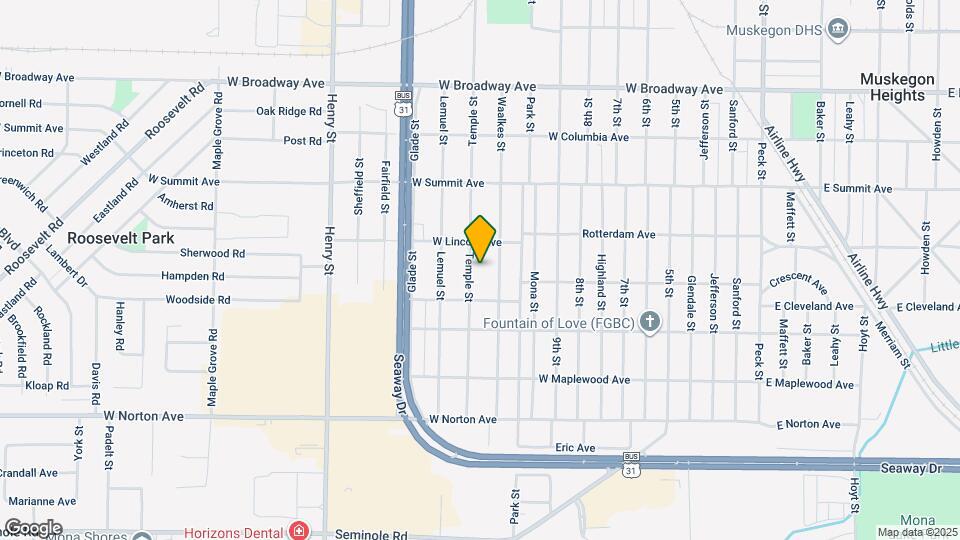 3124 Temple St Map and Location Details