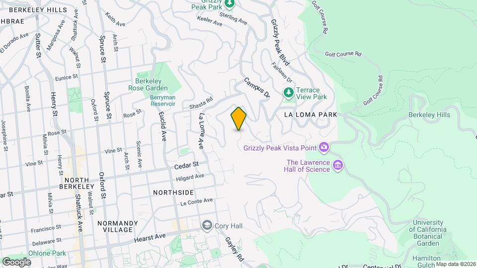3076 Buena Vista Way Map and Location Details
