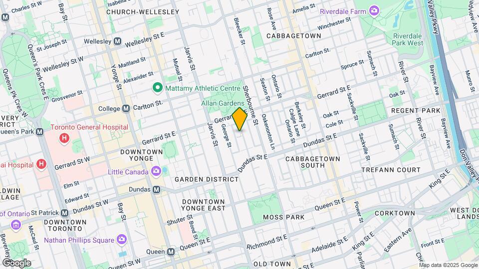 Toronto Furnished Living Map and Location Details