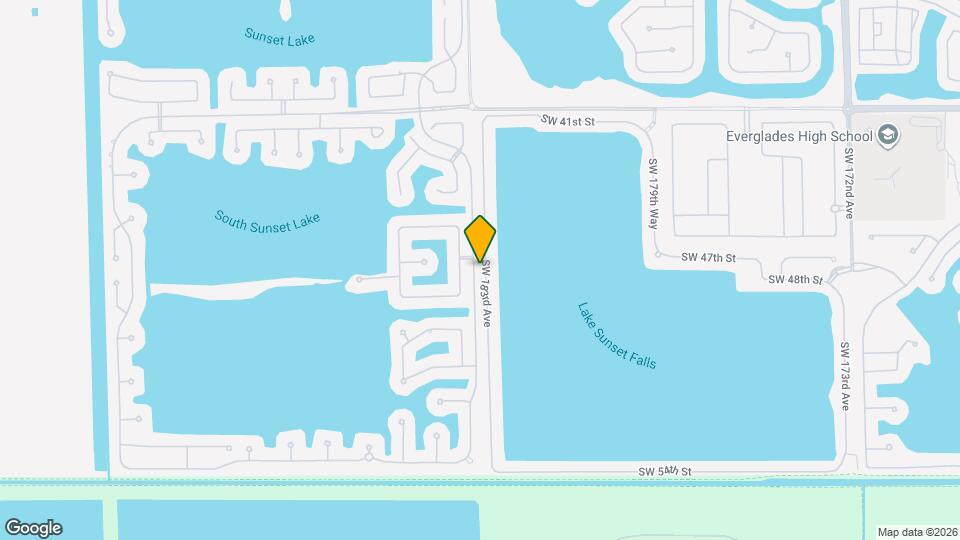 4668 SW 183rd Ave Mapa y Detalles de la Ubicación