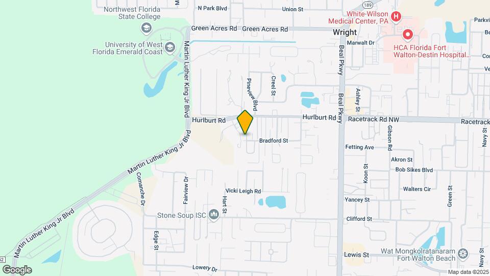 950 Scenic Oak Ln Map and Location Details