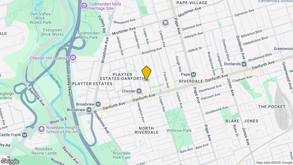 36 Arundel Ave Map and Location Details