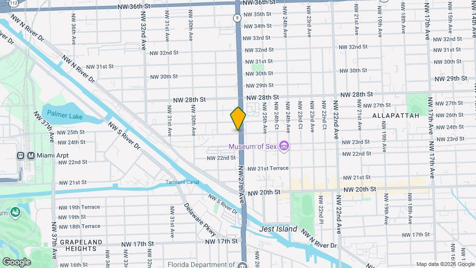 2701 NW 24th St Map and Location Details