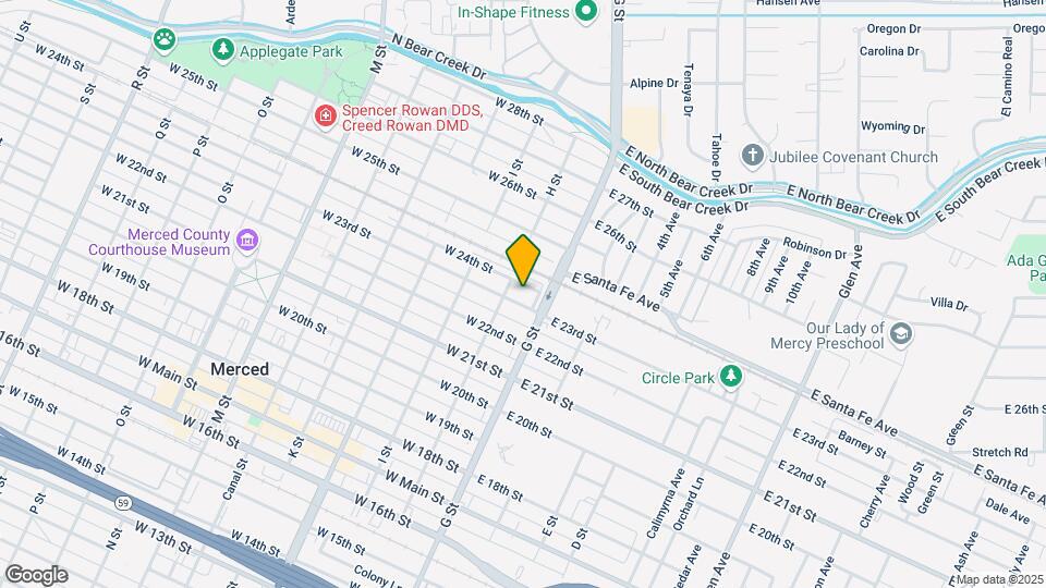 33 W 23rd St Mapa y Detalles de la Ubicación