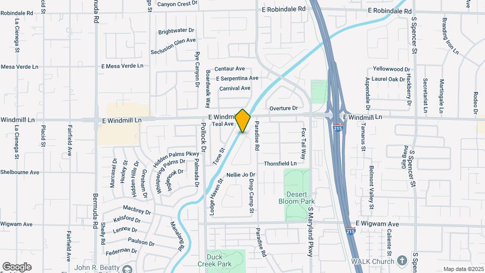 8157 Creek Water Ln Map and Location Details