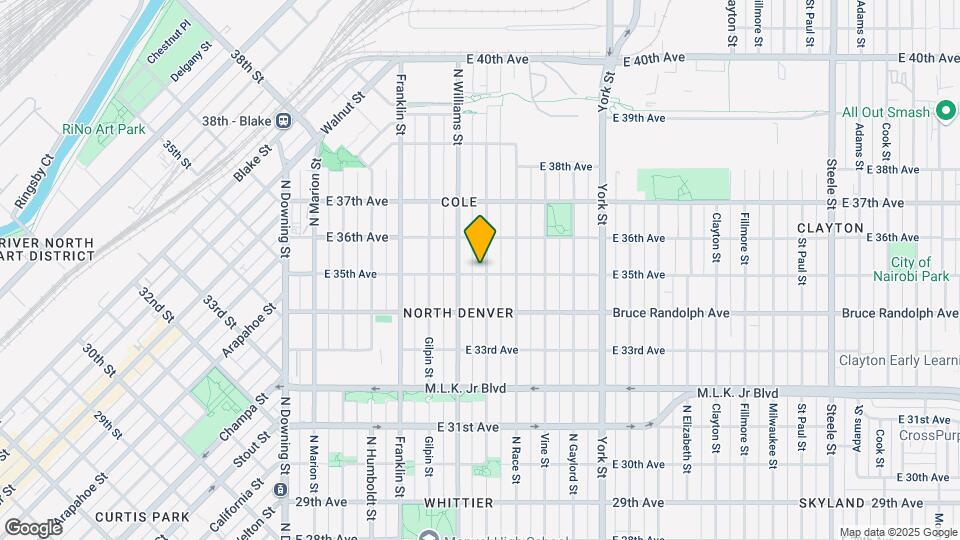 3501 N High St Map and Location Details