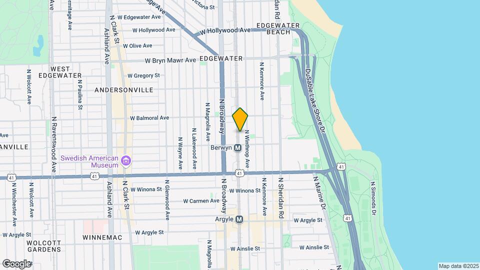5314-5322 N Winthrop Ave Map and Location Details