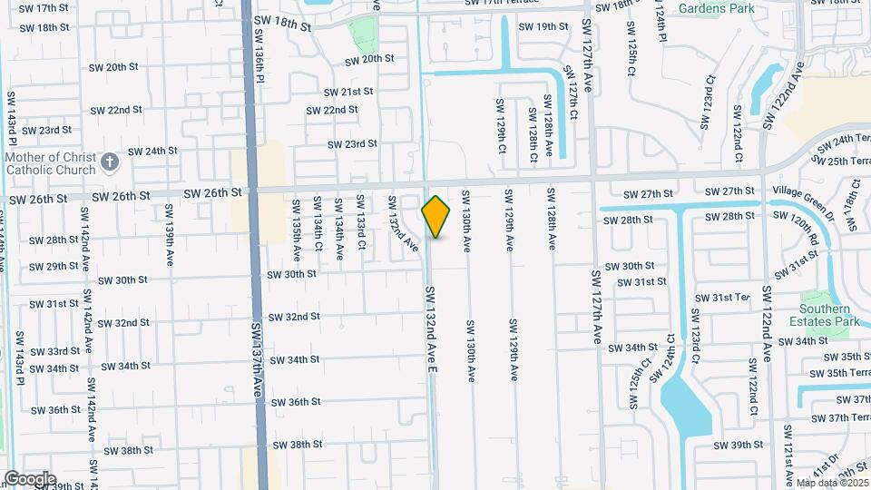 2841 SW 132nd Ave Map and Location Details