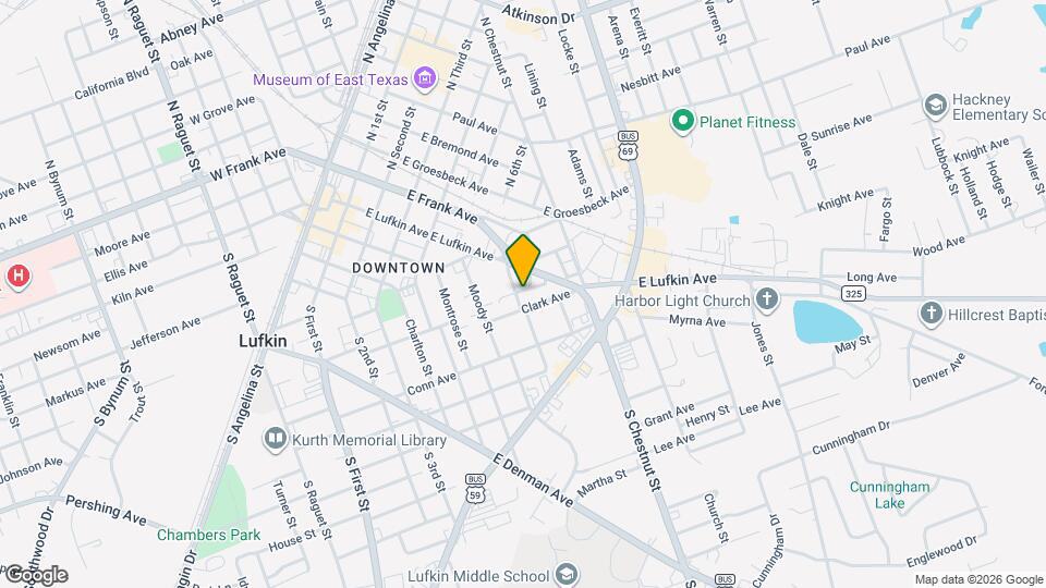 201 Ruel St Mapa y Detalles de la Ubicación