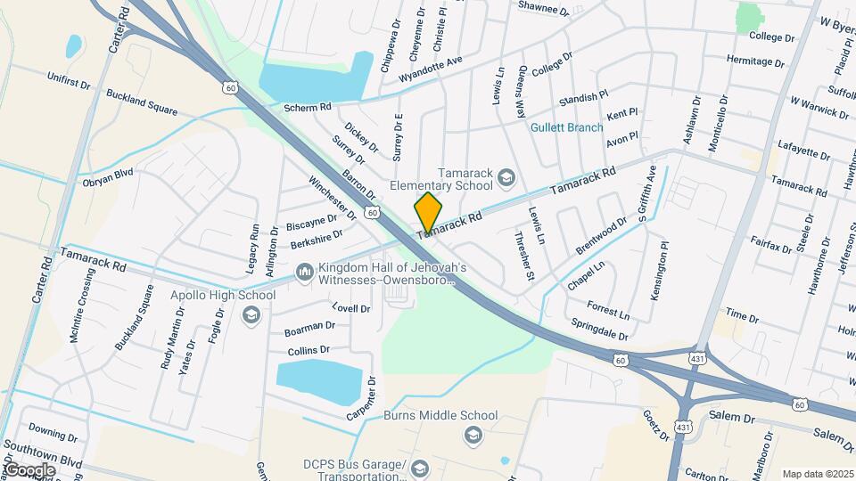 3800 Brentwood Dr Map and Location Details