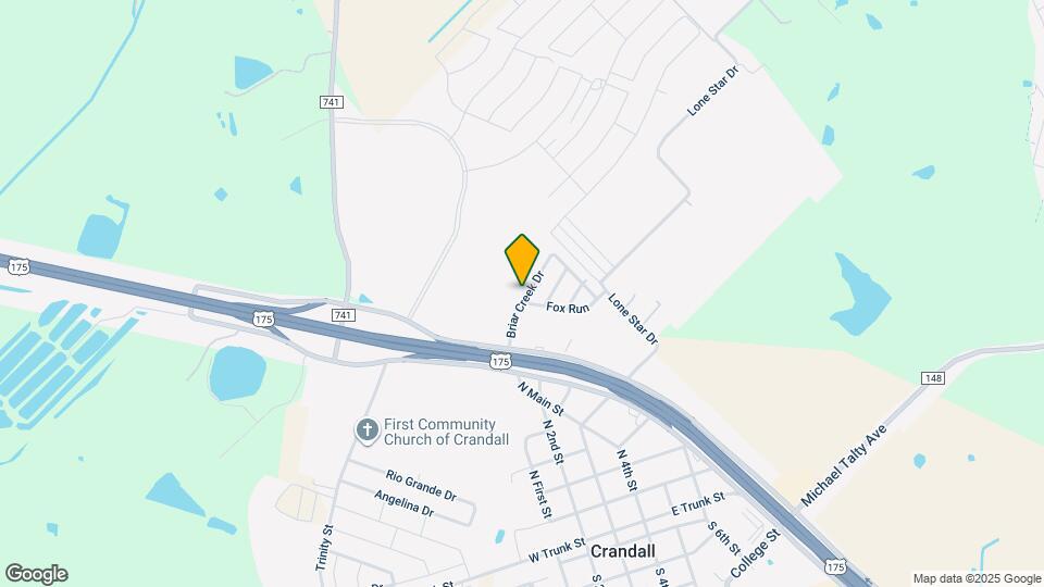 203 Briar Creek Dr Map and Location Details