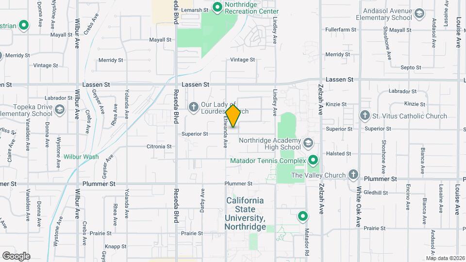 18243 Superior St Mapa y Detalles de la Ubicación