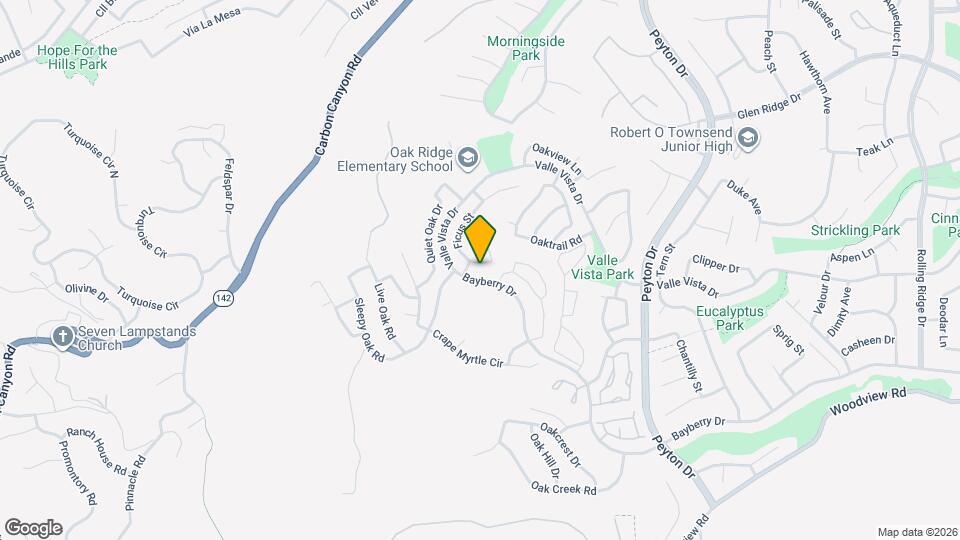 15572 Ficus St Map and Location Details