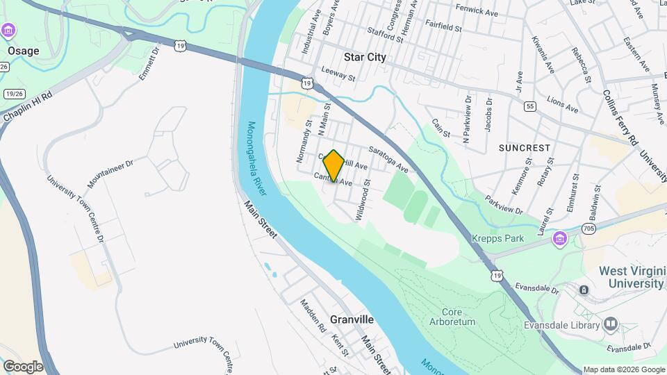 215 Canfield St Mapa y Detalles de la Ubicación