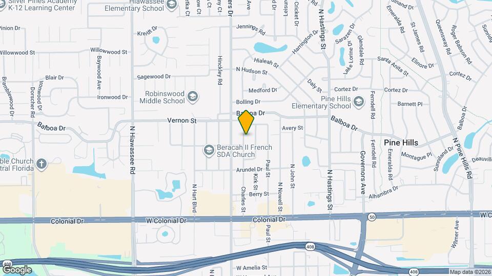 1303 Charles St Map and Location Details