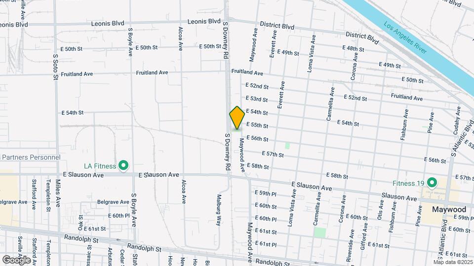 5517-5519 Maywood Ave Map and Location Details