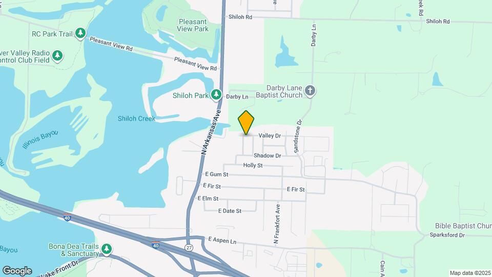 404 Valley Dr Map and Location Details