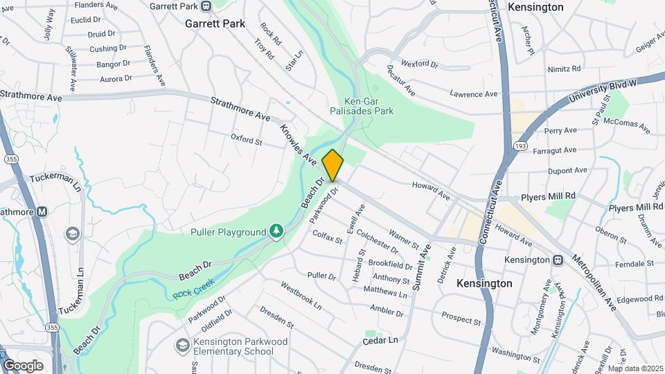 10620 Parkwood Dr Map and Location Details