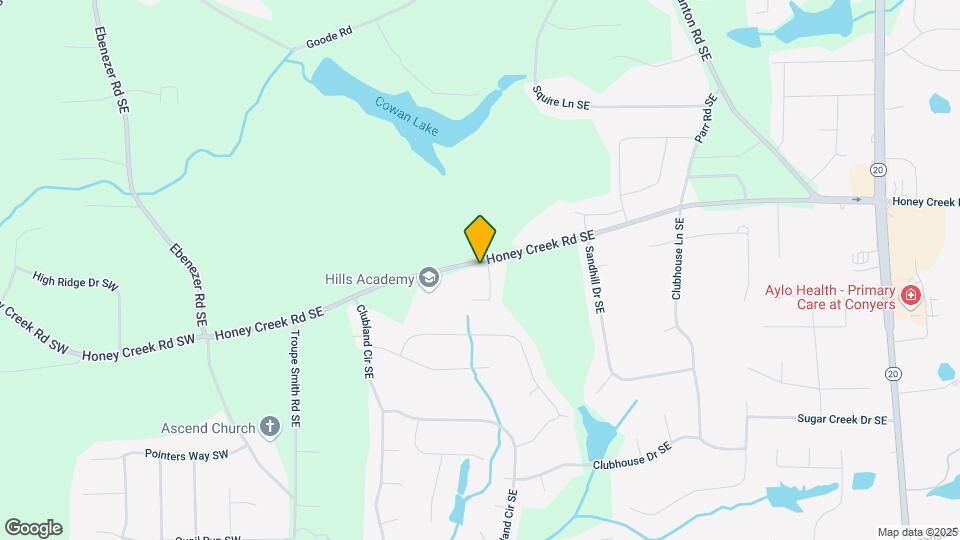 321 Honey Creek Rd SE Map and Location Details