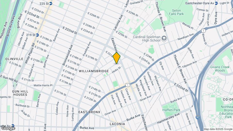 1470 Needham Ave, Unit 2 Map and Location Details