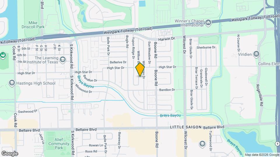 4343 Willow Beach Dr Map and Location Details