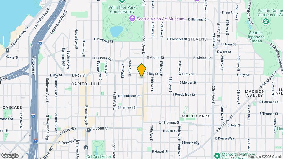 615 15th Ave E Mapa y Detalles de la Ubicación