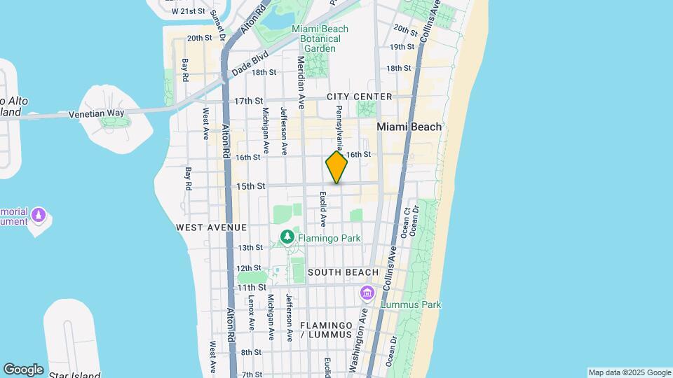 South Beach Apartments Mapa y Detalles de la Ubicación