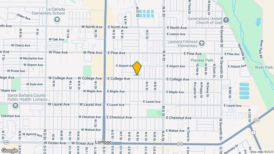423 E College Ave, Unit C Map and Location Details