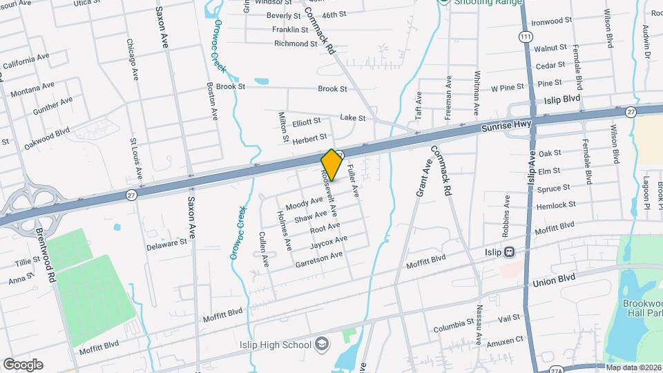 117 Roosevelt Ave Map and Location Details