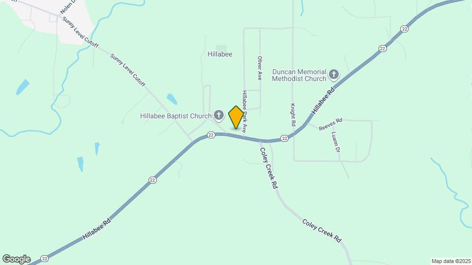 3359 Hillabee Rd Map and Location Details