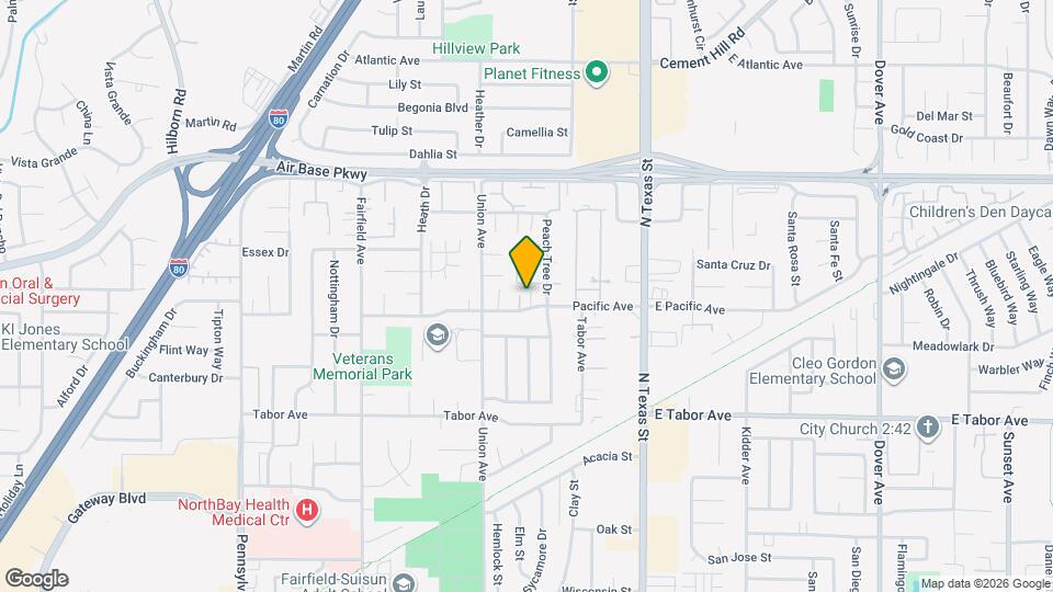 516 Pacific Ave Map and Location Details