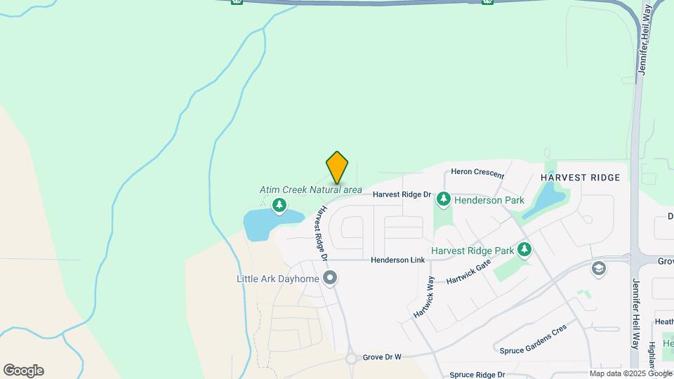 135 Harvest Ridge Dr Map and Location Details