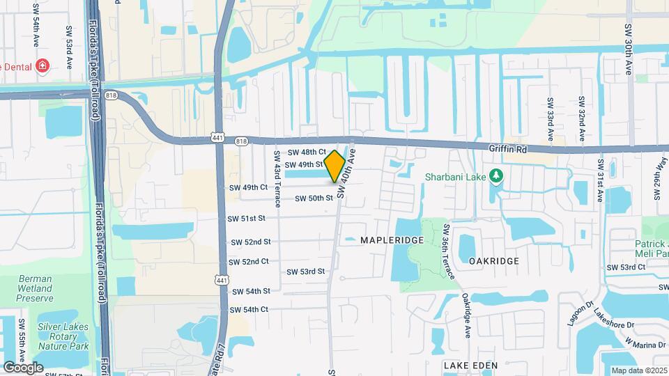 4028 SW 49th Ct Map and Location Details