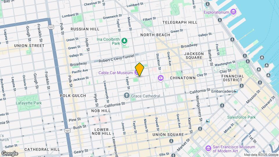 1085 Washington St Map and Location Details