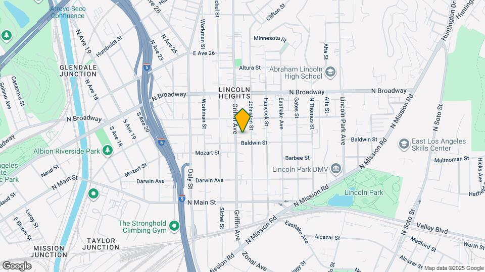 2214 Griffin Avenue, Unit Unit #1 Map and Location Details