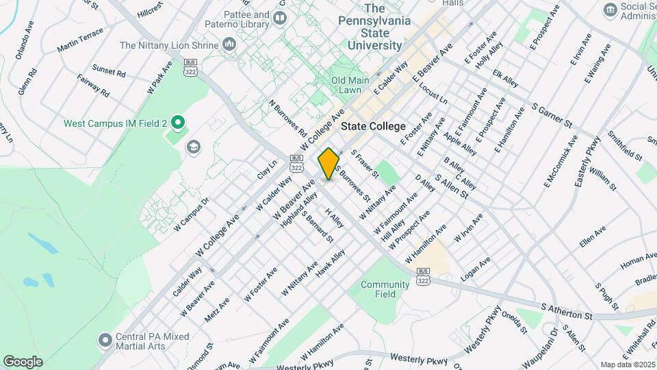 The Collegian Map and Location Details