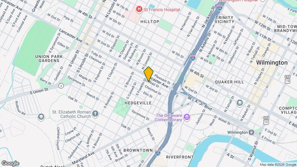 1204 Read St Map and Location Details