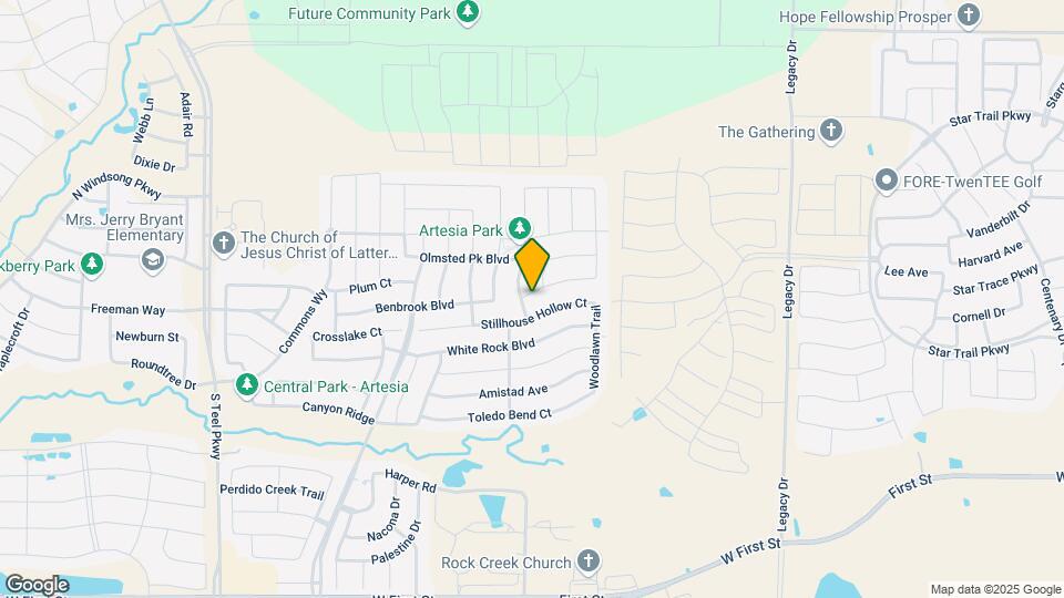 16504 Spence Park Ln Map and Location Details
