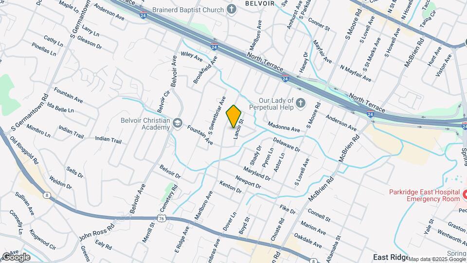 743 Lanoir St Map and Location Details